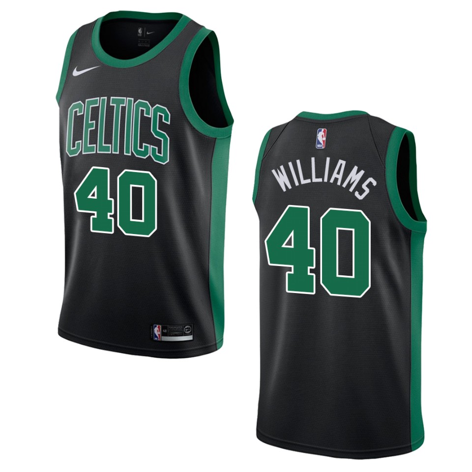 Men's Boston Celtics Grant Williams #40 Swingman Statement Black Jersey 2401SDTP